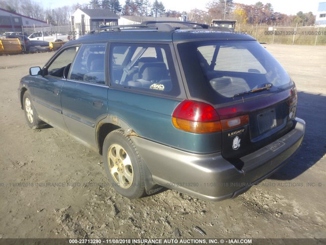 4S3BG6852X6635316 - 1999 SUBARU LEGACY OUTBACK/SSV/LIMITED/30TH GREEN photo 3