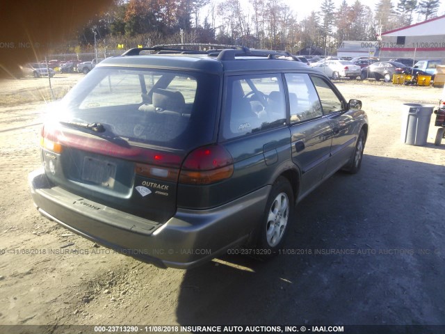 4S3BG6852X6635316 - 1999 SUBARU LEGACY OUTBACK/SSV/LIMITED/30TH GREEN photo 4