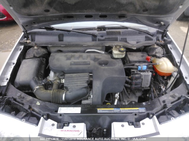 1G8AJ55F77Z181965 - 2007 SATURN ION LEVEL 2 银色 照片 10