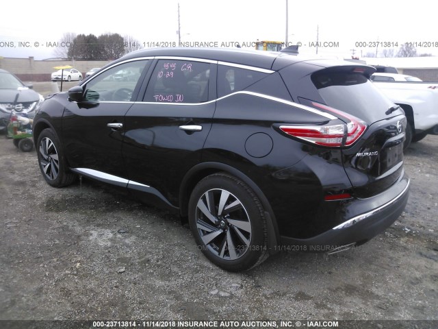 5N1AZ2MG2JN167523 - 2018 NISSAN MURANO S/SL/SV/PLATINUM BLACK photo 3