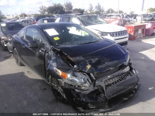 2HGFG3B86CH531540 - 2012 HONDA CIVIC EX BLACK photo 1