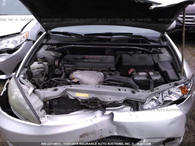 4T1BE32K43U641574 - 2003 TOYOTA CAMRY LE/XLE/SE SILVER photo 10