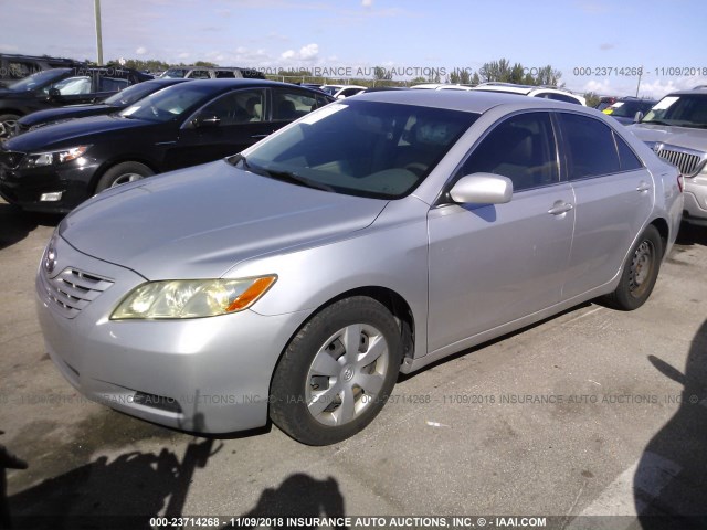 4T1BE46K39U322207 - 2009 TOYOTA CAMRY SE/LE/XLE ვერცხლისფერი ფოტო 2