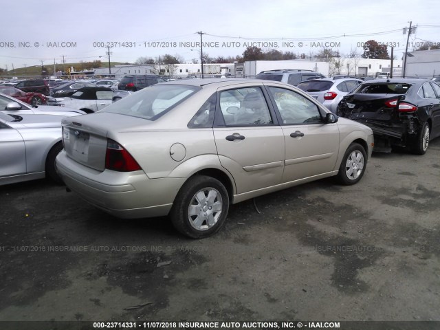 1FAFP34N57W236198 - 2007 FORD FOCUS ZX4/S/SE/SES Қоңыр фото 4