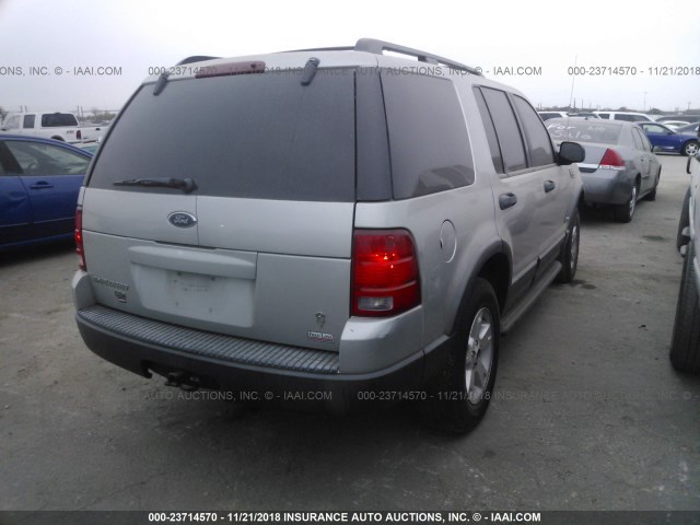1FMZU63W43ZA41953 - 2003 FORD EXPLORER XLT/XLT SPORT/NBX 银色 照片 4
