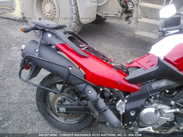 JS1VP54A762102548 - 2006 SUZUKI DL650 K RED photo 6