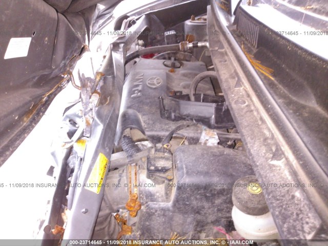 JTLKT324250216610 - 2005 TOYOTA SCION XB Сұр фото 10