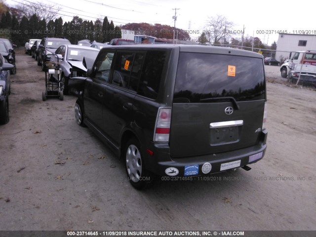 JTLKT324250216610 - 2005 TOYOTA SCION XB Сұр фото 3