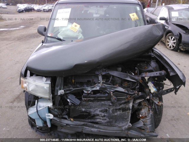 JTLKT324250216610 - 2005 TOYOTA SCION XB Сұр фото 6