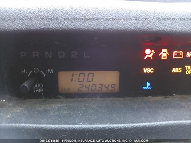 JTLKT324250216610 - 2005 TOYOTA SCION XB Сұр фото 7