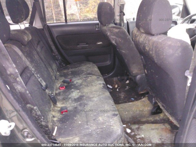 JTLKT324250216610 - 2005 TOYOTA SCION XB Сұр фото 8