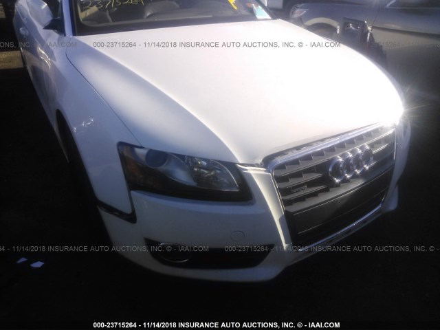 WAUCFAFH3BN015657 - 2011 AUDI A5 PREMIUM WHITE photo 6