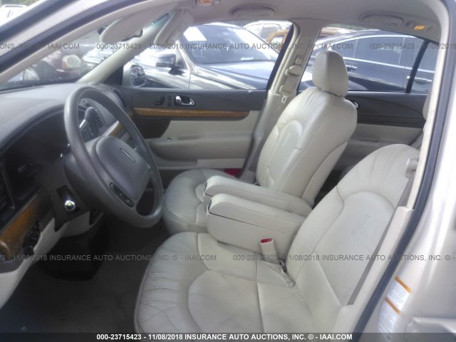 1LNHM97V41Y730201 - 2001 LINCOLN CONTINENTAL  Қоңыр фото 5