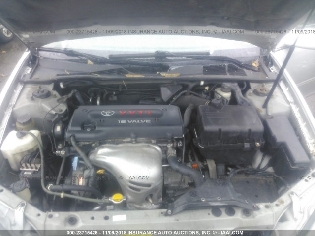 4T1BE32K86U681385 - 2006 TOYOTA CAMRY LE/XLE/SE SILVER photo 10