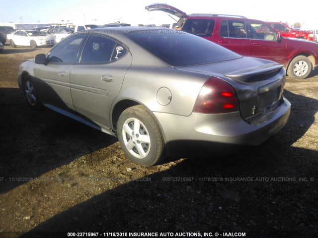 2G2WP522851211867 - 2005 PONTIAC GRAND PRIX ნაცრისფერი ფოტო 3