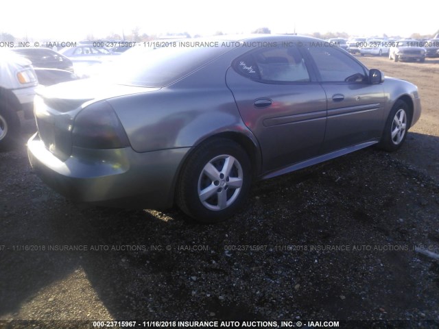 2G2WP522851211867 - 2005 PONTIAC GRAND PRIX ნაცრისფერი ფოტო 4