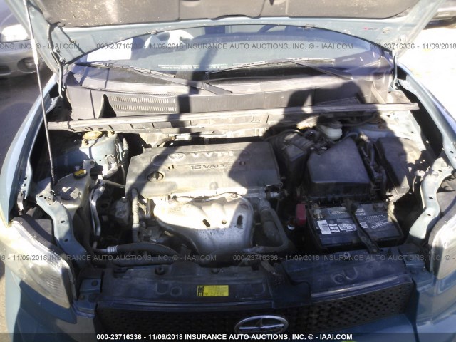 JTLKE50E991068215 - 2009 TOYOTA SCION XB Mavi foto 10