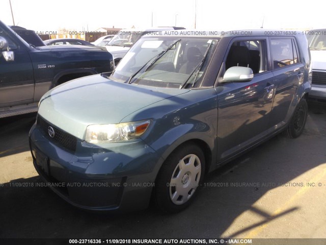 JTLKE50E991068215 - 2009 TOYOTA SCION XB Mavi foto 2
