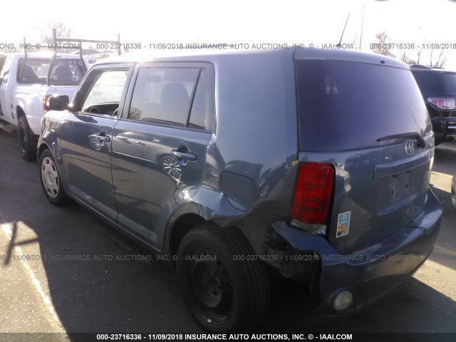 JTLKE50E991068215 - 2009 TOYOTA SCION XB Mavi foto 3