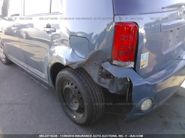 JTLKE50E991068215 - 2009 TOYOTA SCION XB Mavi foto 6