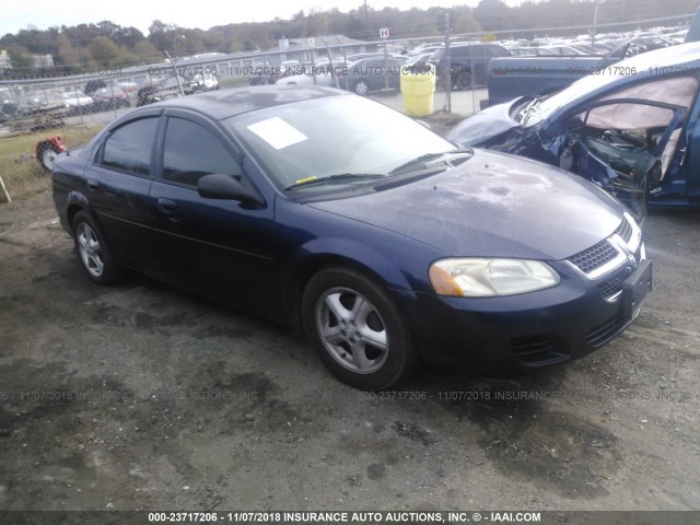 1B3EL46XX6N177130 - 2006 DODGE STRATUS SXT Dark Blue photo 1