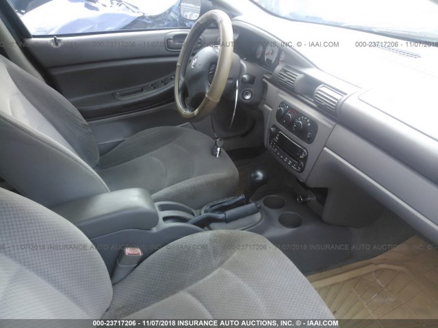 1B3EL46XX6N177130 - 2006 DODGE STRATUS SXT Dark Blue photo 5