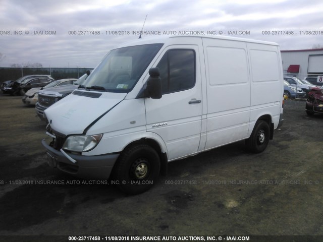 WD0PD144665957404 - 2006 DODGE SPRINTER 2500 WHITE photo 2