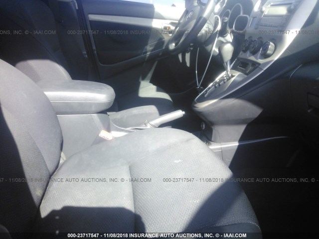 2T1KU40E89C111866 - 2009 TOYOTA COROLLA MATRIX  RED photo 5