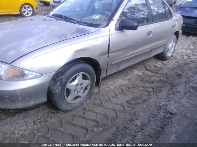 1G1JC524917202040 - 2001 CHEVROLET CAVALIER CNG BROWN photo 6