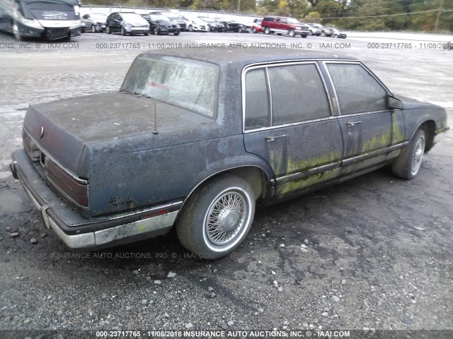 1G4CW5134H1466324 - 1987 BUICK ELECTRA PARK AVENUE BLUE photo 4