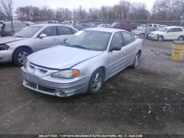 1G2NW52E53C217156 - 2003 PONTIAC GRAND AM GT SILVER photo 2