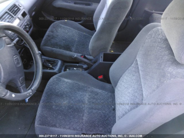 1HGEJ712XWL005372 - 1998 HONDA CIVIC HX SILVER photo 8