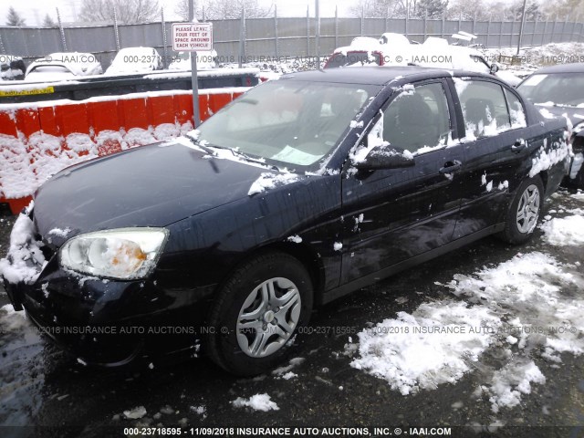 1G1ZS58F37F300669 - 2007 CHEVROLET MALIBU LS ლურჯი ფოტო 2
