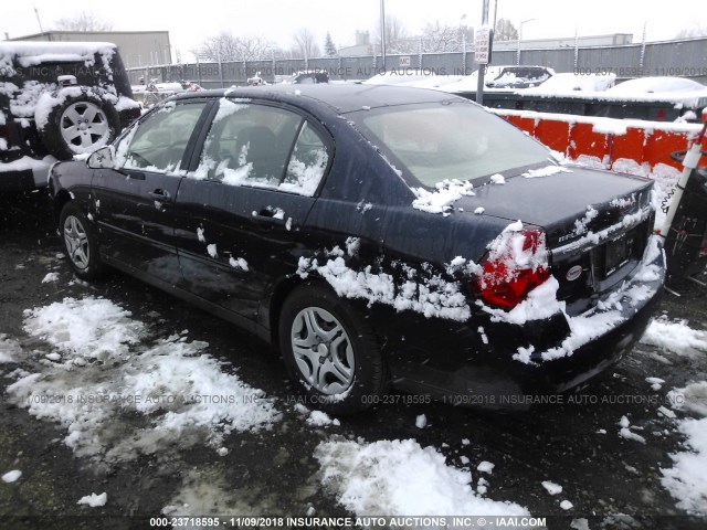 1G1ZS58F37F300669 - 2007 CHEVROLET MALIBU LS ლურჯი ფოტო 3