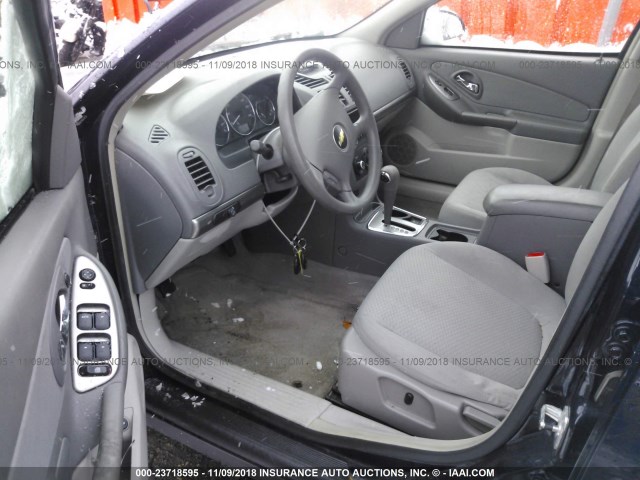 1G1ZS58F37F300669 - 2007 CHEVROLET MALIBU LS ლურჯი ფოტო 5