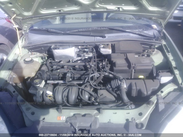 1FAFP34N07W195799 - 2007 FORD FOCUS ZX4/S/SE/SES 绿色 照片 10