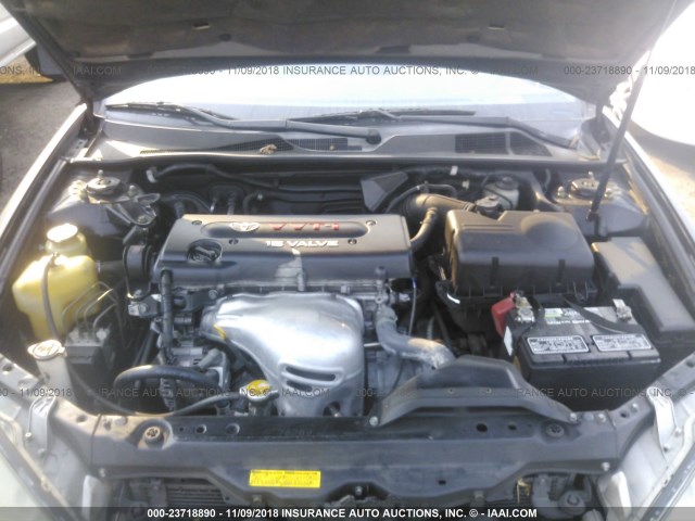 JTDBE30K920131329 - 2002 TOYOTA CAMRY LE/XLE/SE BURGUNDY photo 10