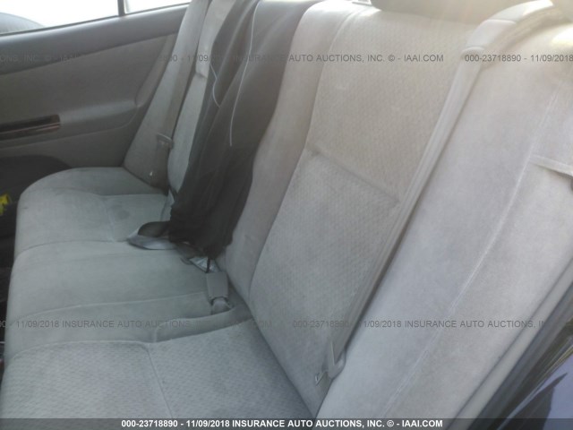 JTDBE30K920131329 - 2002 TOYOTA CAMRY LE/XLE/SE BURGUNDY photo 8