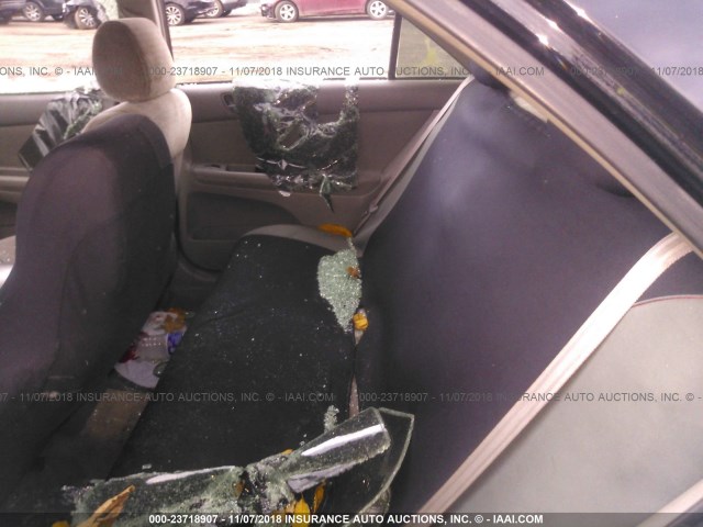 JTDBE32K520088444 - 2002 TOYOTA CAMRY LE/XLE/SE BLACK photo 8