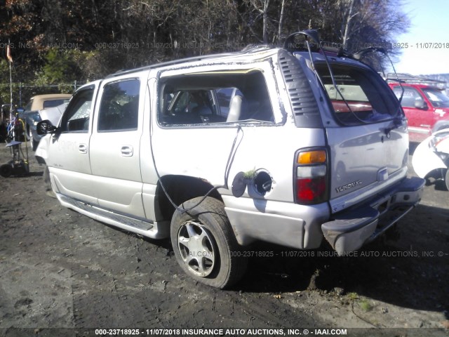 1GKFK66U64J168179 - 2004 GMC YUKON XL DENALI GRAY photo 3