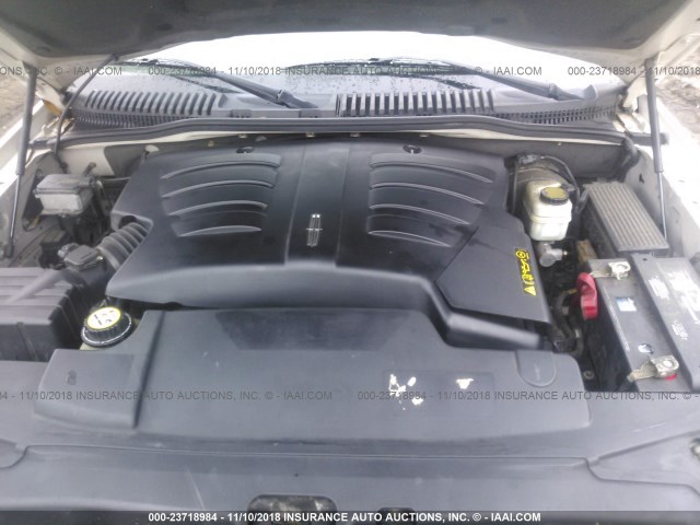 5LMEU68H95ZJ25582 - 2005 LINCOLN AVIATOR 米色 照片 10