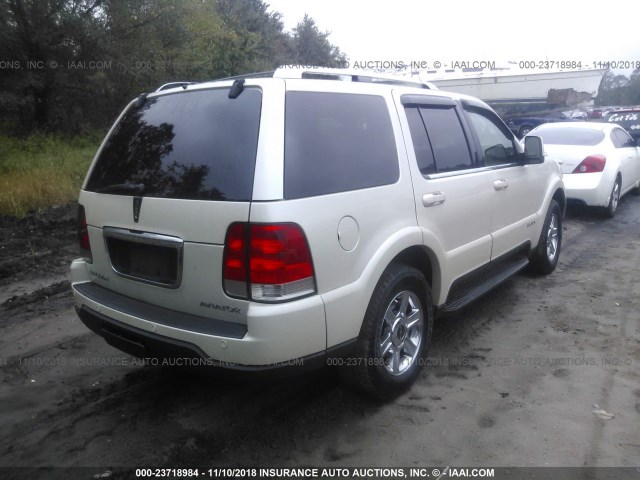 5LMEU68H95ZJ25582 - 2005 LINCOLN AVIATOR 米色 照片 4