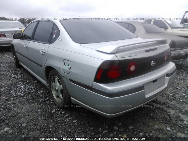 2G1WH55K4Y9314884 - 2000 CHEVROLET IMPALA LS SILVER photo 3