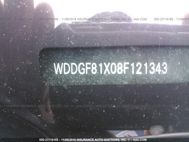 WDDGF81X08F121343 - 2008 MERCEDES-BENZ C 300 4MATIC SILVER photo 9