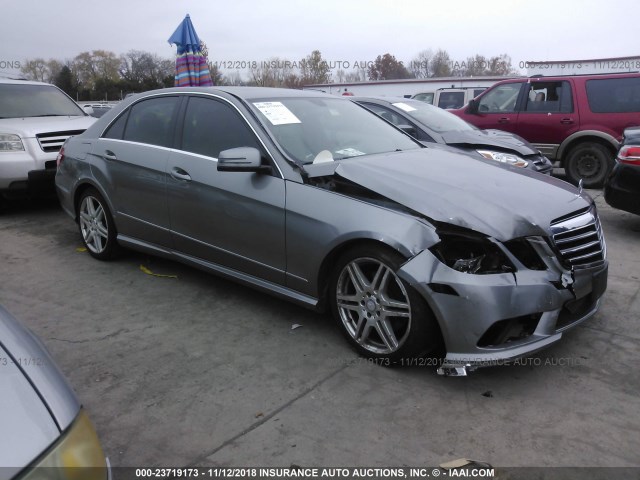 WDDHF8HB0AA073604 - 2010 MERCEDES-BENZ E 350 4MATIC SILVER photo 1