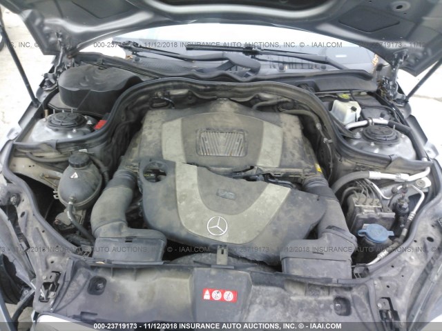 WDDHF8HB0AA073604 - 2010 MERCEDES-BENZ E 350 4MATIC SILVER photo 10