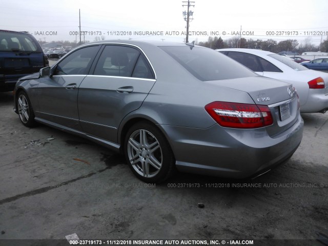 WDDHF8HB0AA073604 - 2010 MERCEDES-BENZ E 350 4MATIC SILVER photo 3