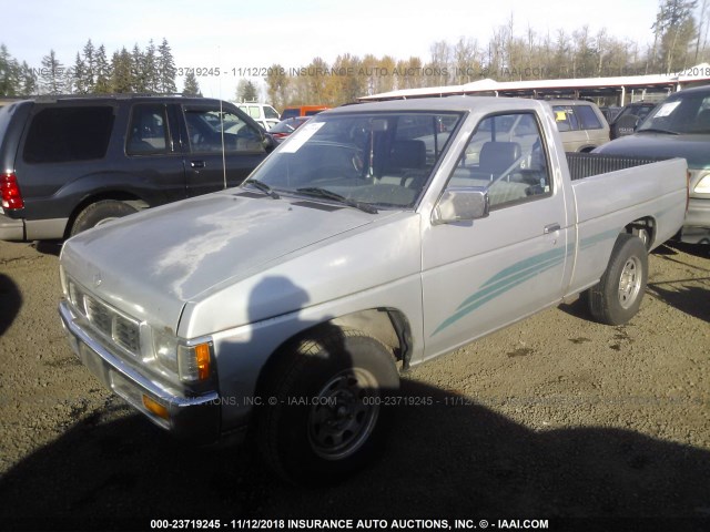 1N6SD11S7RC374973 - 1994 NISSAN TRUCK XE SILVER photo 2