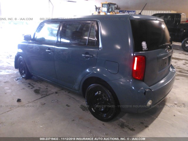 JTLKE50E181028077 - 2008 TOYOTA SCION XB Mavi foto 3