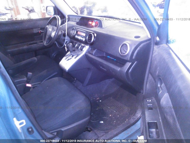 JTLKE50E181028077 - 2008 TOYOTA SCION XB Mavi foto 5